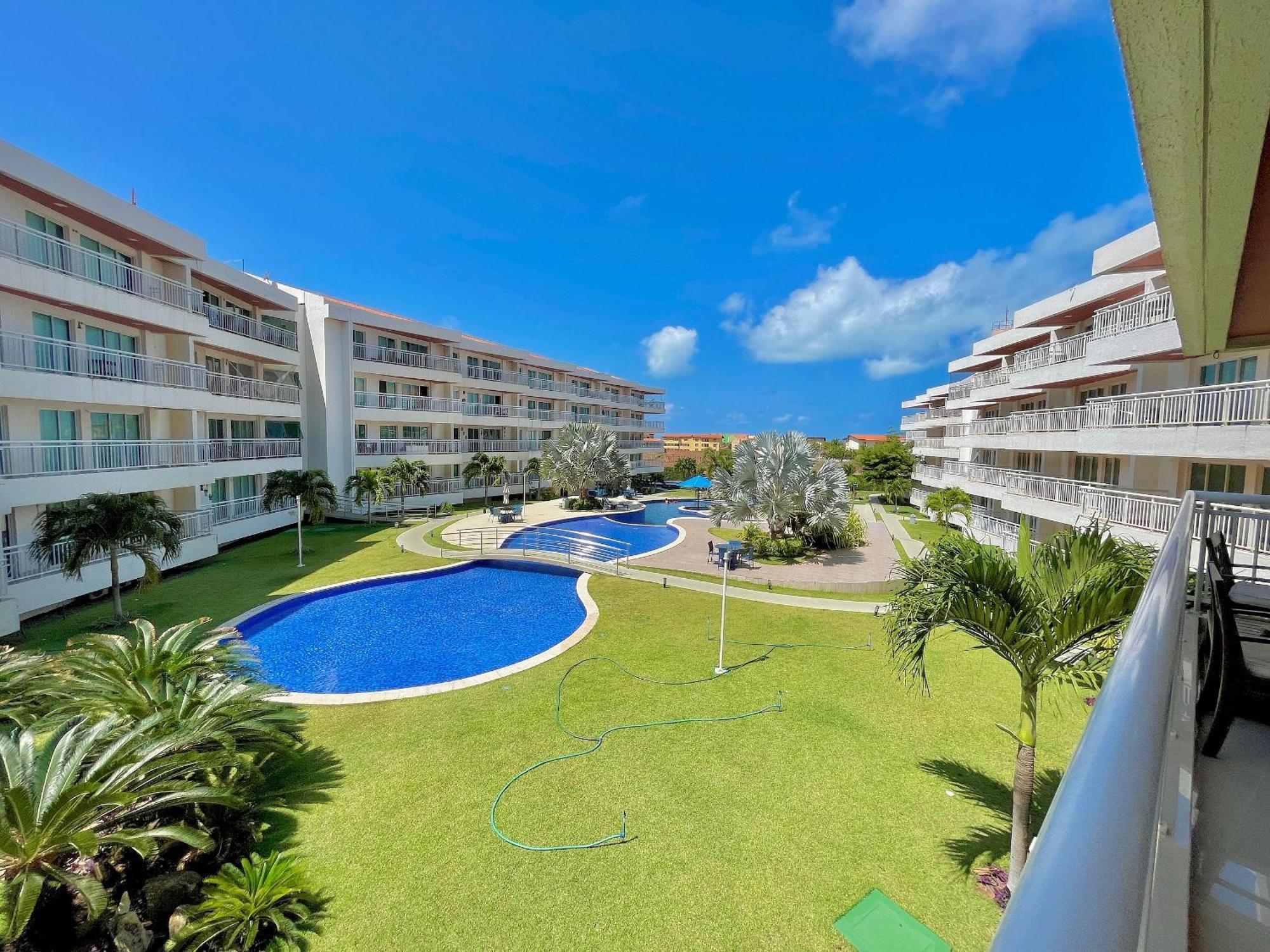 Solarium Residence No Porto Das Dunas 福塔雷萨 外观 照片