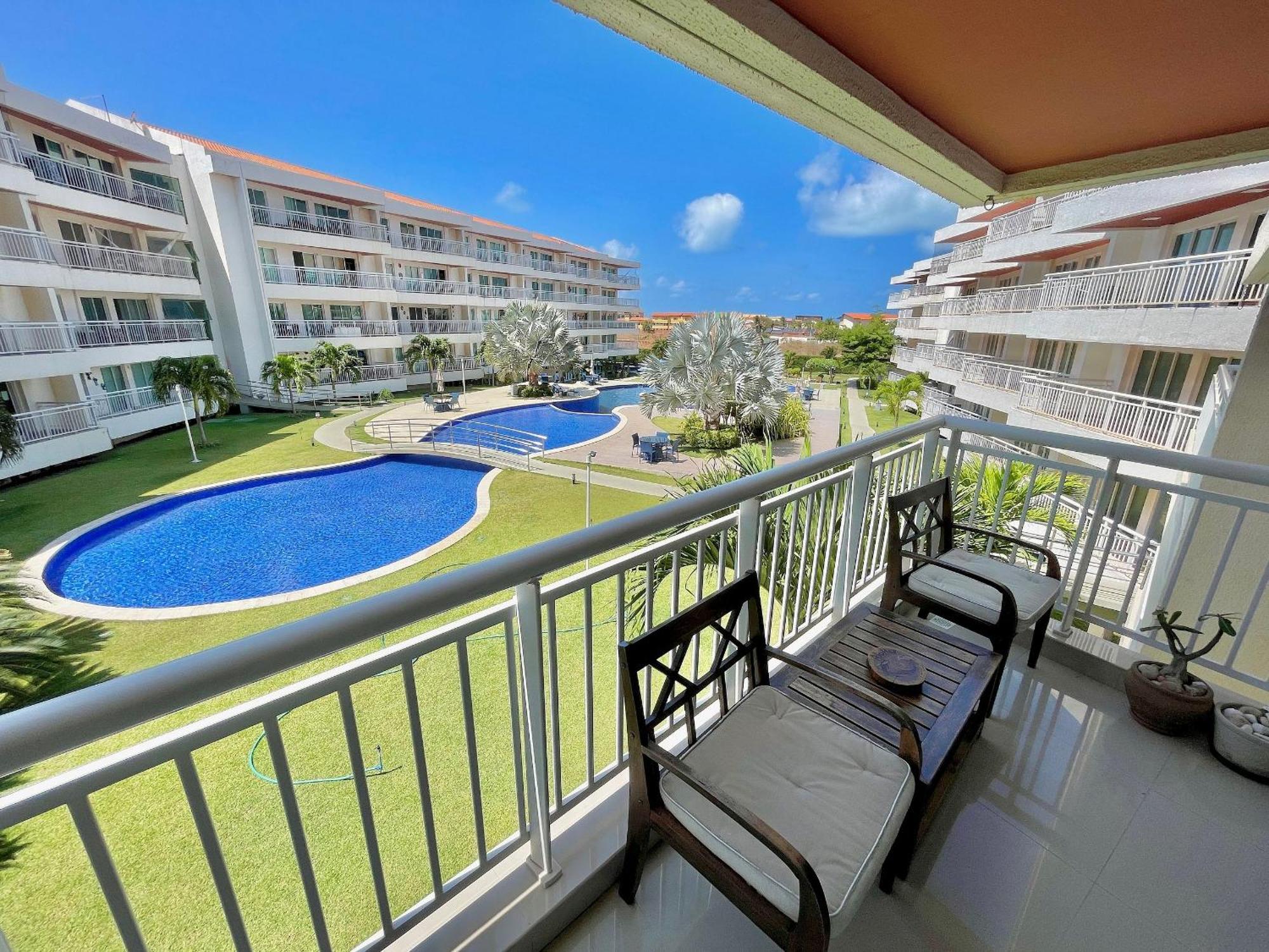 Solarium Residence No Porto Das Dunas 福塔雷萨 外观 照片
