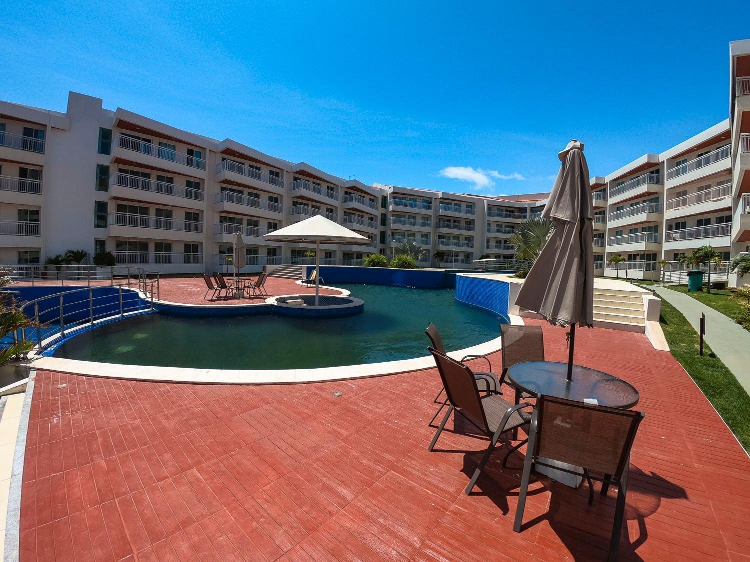 Solarium Residence No Porto Das Dunas 福塔雷萨 外观 照片